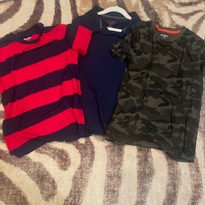 3 Boys NEW W/O Tags short sleeve shirts size 10/12: Old Navy, Cat & Jack